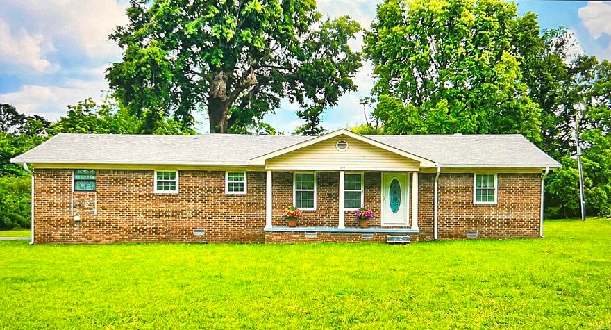 Welcome home to this spacious, open concept kitchen, dining and living area perfect for entertaining guest and hosting family gatherings. This move in ready, all brick home features 2 bedrooms and 1.5 baths and has been very well maintained. This home has charm and character highlighted by beautiful hardwood floors and new windows. The outside offers a large lot and spacious deck. A 10x14 shop with electricity and concrete floor provides storage and workspace for tools or hobbies. Both the roof and HVAC are less than five years old. Schedule your showing today to tour this wonderful home!