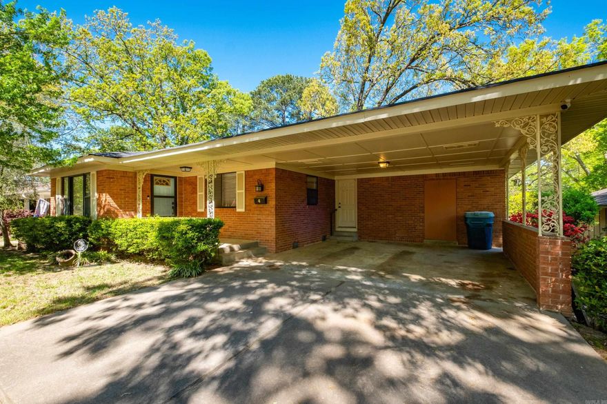 Back on Market, no fault of the Seller! Traditional home in the heart of Briarwood – Open living and dining with hardwood flooring, kitchen with breakfast bar, granite countertops, and ample cabinets. Second living area, (currently used as master), with wood burning fireplace, and LVP flooring. 3 bedrooms and two full baths. Fully fenced backyard with patio. Updates in the last 2 years include - new carpet and roof.