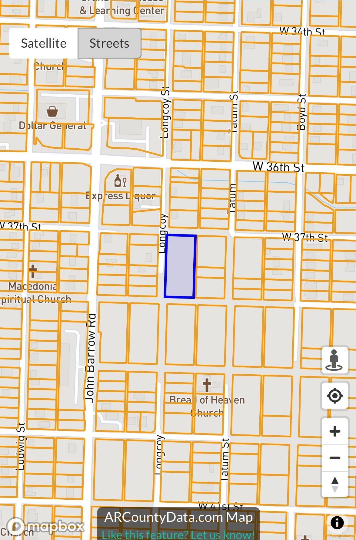 Large lot right in the heart of Little Rock. Dead end street that almost reaches the end of the property but perfect to put in a little group of homes or several duplexes. As you can see in the photos, some clearing has been started.