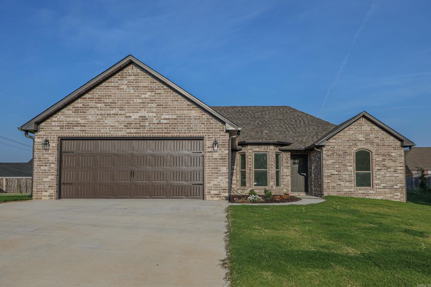 Located in a cozy cul de sac this beautiful all brick home will WOW you with its Quartz countertops, LVP flooring, crisp white esthetic, fireplace and vaulted ceiling in the great room and a spacious primary bathroom that you will absolutely love, with so much storage!! 3 bedrooms and 2 baths with a great floorplan and lots of closet space!