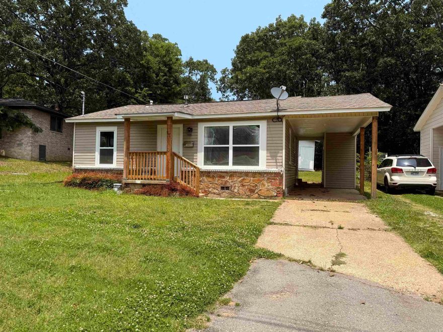 New Windows New exterior doors New HVAC New blown insulation New Carpet  New appliances  Both Bathrooms have been updated  Refinished hardwood floors AS-IS