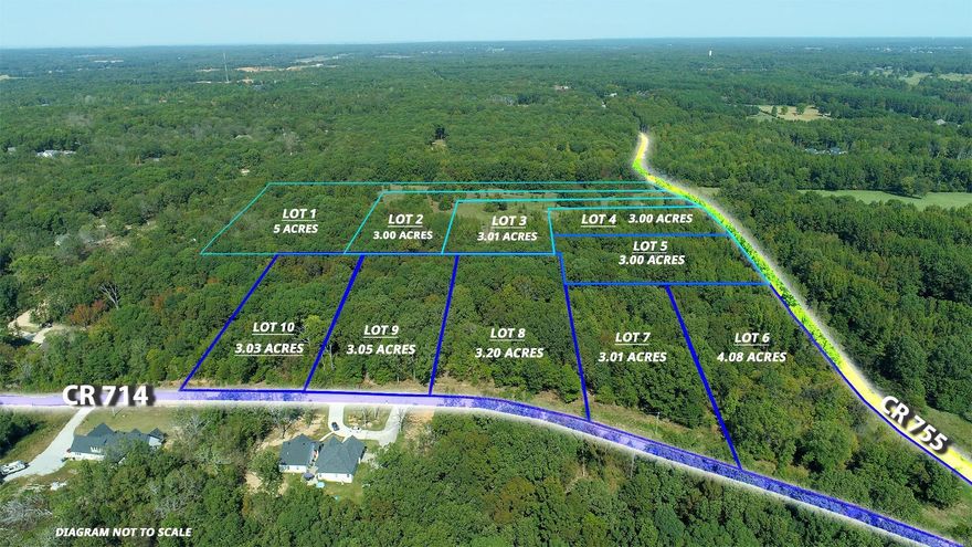 Beautiful home site on a paved county road just minutes from the Jonesboro City Limits! Take advantage of this rare opportunity for an acreage tract that is close to town but still offers plenty of privacy.