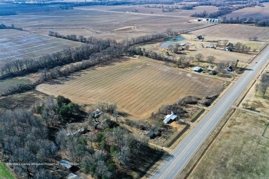 Farmland with an excellent soil rating (NCCPI:  65, CAP:  2.42) at a price point the average investor can manage.  This tract can be bought in conjunction with two neighboring homes to make an excellent homestead in a convenient location.    Easy access to a paved road, flat contours, and nearby electric make improvements to this property a snap.    Mapping from public sources for this property is inaccurate. All boundaries are estimates based on owner’s descriptions and tax records and should not be substituted for a survey.
