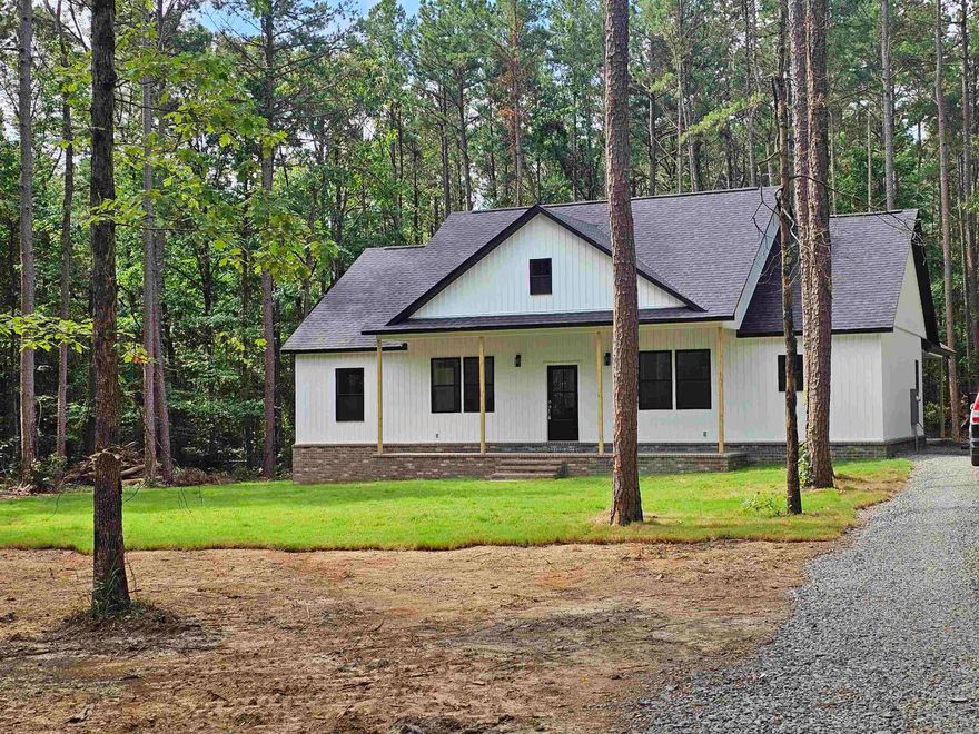 Custom new construction in Thornburg. LVP throughout. Spray foam insulation. Granite countertops. 30 year architectural shingles. All on 1.31 acres. Estimated completion mid-June.