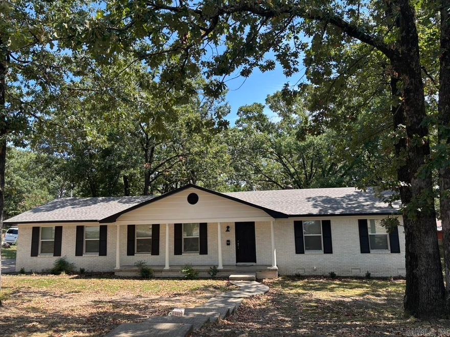 Midtown location move-in ready, near shopping, dining, freeway access. ONE story, beautifully remodeled, open floor plan, 3 Bedrooms, 2 baths, attached 2 car garage. 2023 updates - NEW windows, roof, kitchen cabinets, granite, appliances, both baths, flooring. 2024: NEW heat/air, garage door & opener, custom blinds. Treasure Hill Park, pool, walking trail, community garden, nature trail at Natural Resources Drive. Being sold by power of attorney who has never occupied the property; there is no seller property disclosure. See Agent & Showing Remarks. Real Estate tax info in MLS does not reflect homestead credit.