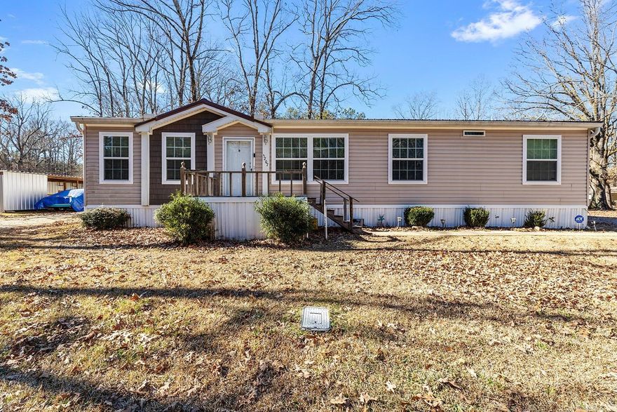 Experience the charm of country living in this 3 bedroom, 2 bath home situated on over a quarter acre with a partially fenced yard; great for pets. Start your day with coffee on the spacious covered back deck. Inside, you'll find an oversized formal dining room that can also serve as a second living area, plus a cozy main living room featuring a fireplace for those relaxing evenings. Located in the Watson Chapel School District, this home provides practicality and comfort. Contact your favorite Realtor today to schedule a private showing