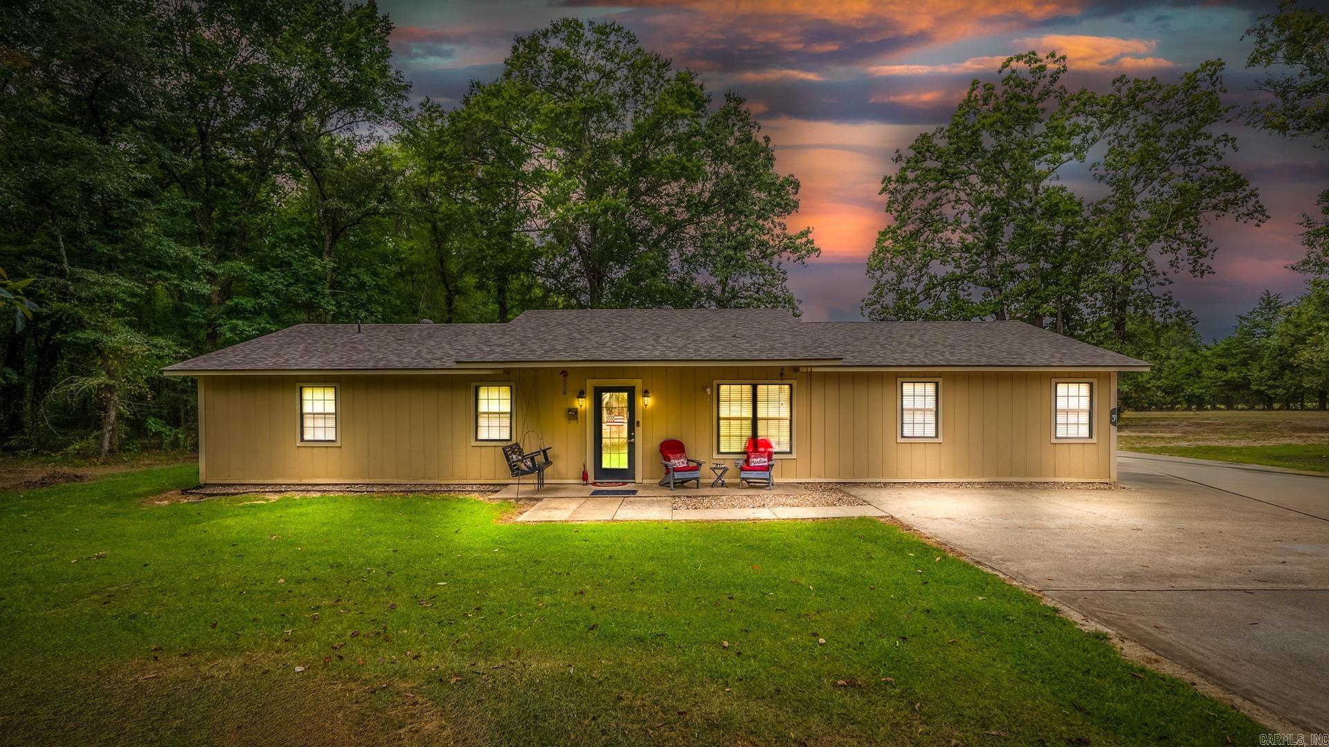 Very nice well maintained home on 2.5 acres inside the city limits conveniently located to schools and shopping, but a secluded sitting. Inside you will find 3 spacious bedrooms and four full baths. Newer carpet. Roof is only 2 years old. HVAC and HWH are all newer. This home has a fabulous 1200 sq ft shop with 10 ft doors, an apartment and additional living quarters. There is also a full RV storage with electric and a septic clean out. Additionally you will find 10 x 12 storage unit. The lot is level and manicured. This property is a rare find and you must see to appreciate all this wonderful property has to offer. Enjoy Conway Corp Electric