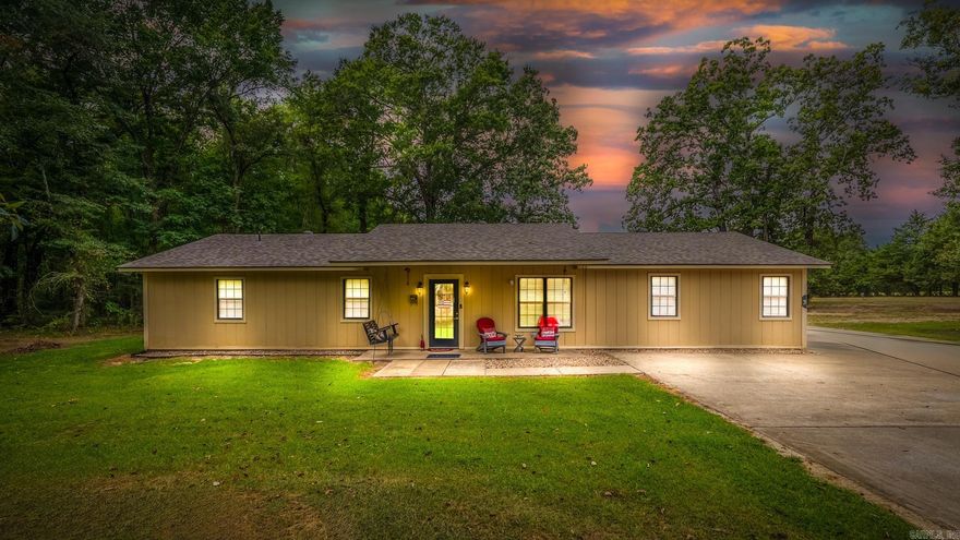 Very nice well maintained home on 2.5 acres inside the city limits conveniently located to schools and shopping, but a secluded sitting. Inside you will find 3 spacious bedrooms and four full baths. Newer carpet. Roof is only 2 years old. HVAC and HWH are all newer. This home has a fabulous 1200 sq ft shop with 10 ft doors, an apartment and additional living quarters. There is also a full RV storage with electric and a septic clean out. Additionally you will find 10 x 12 storage unit. The lot is level and manicured. This property is a rare find and you must see to appreciate all this wonderful property has to offer. Enjoy Conway Corp Electric