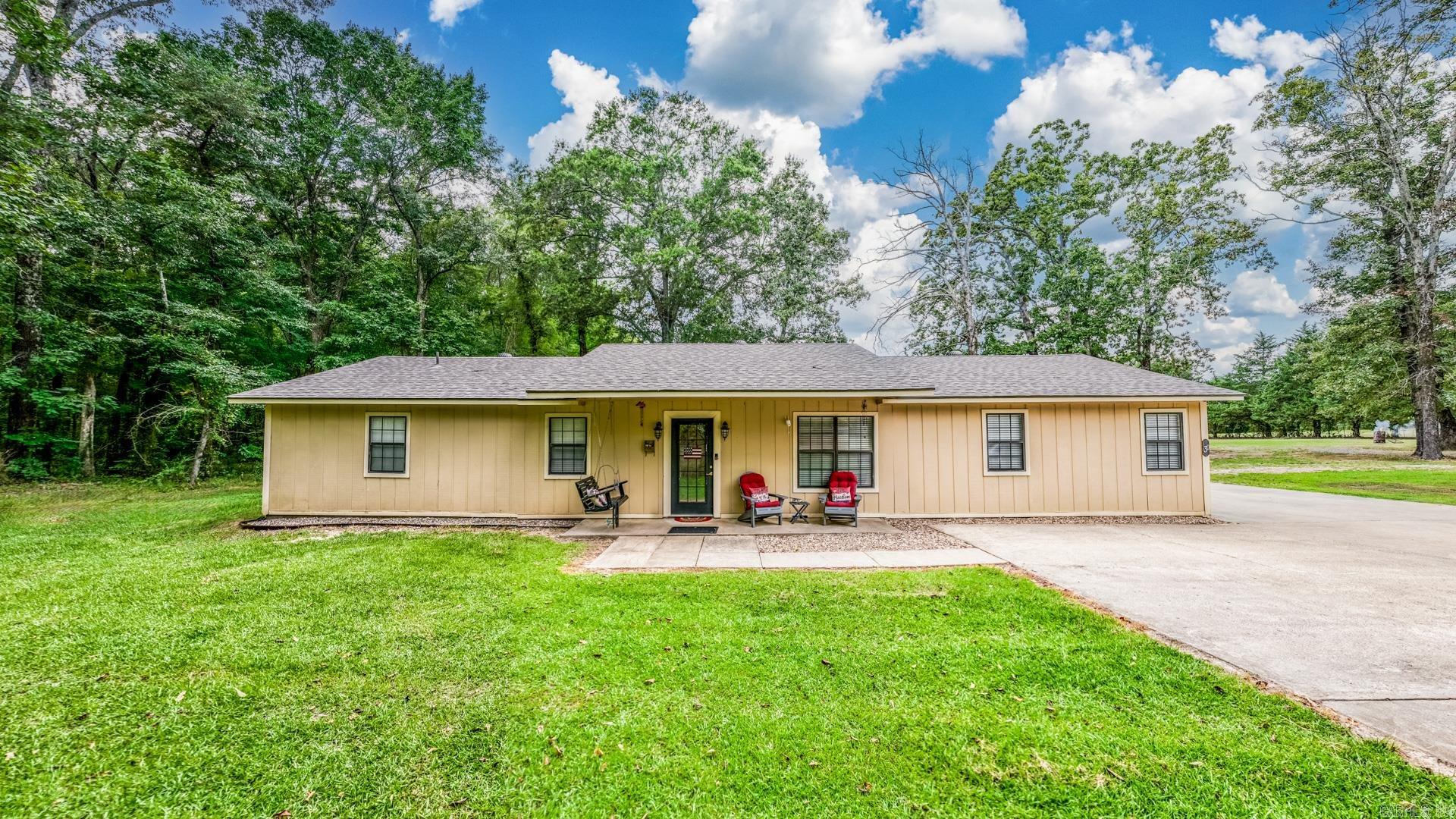 Very nice well maintained home on 2.5 acres inside the city limits coveniently located to schools and shopping, but a secluded sitting. Inside you will find 3 spacious bedrooms and four full baths. Newer carpet. Roof is only 2 years old. HVAC and HWH are all newer. This home has a fabulous 1200 sq ft shop with 10 ft doors, an apartment and additional living quarters.There is also a full RV storage with electric and a septic clean out. Additionally you will find 10 x 12 storage unit. The lot is level and manacured. This property is a rare find and you must see to appreciate all this wonderful property has to offer. Enjoy Conway Corp Electric