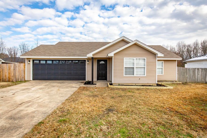 Come check out this beautiful and remodeled home in the heart of Ward! This home features 3 bedrooms, 2 bathrooms, a fully fenced yard, new carpet in all the bedrooms, new roof 2023, fresh paint throughout the entire house, newly painted exterior doors, trendy light fixtures, and much more! Zoned Cabot School District and just a few short miles from the freeway and from town! Don't miss out on this one.. it will not last long!