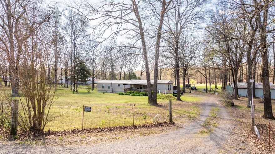 PRICED TO SELL!!! Investors, Horse Lovers don't miss out on this incredible listing with 10 Acres of land and a home only 5 miles from I-40 in Mayflower. This property is perfect for horses. Property includes 32'x48' Metal Barn with 3 horse stalls, tact room and room for additional stalls. Additional structures include a 20'x22' Carport, 44'x30' Enclosed Workshop/Garage and a 24'x20' Open Shed to hold tractors, farm equipment, etc. Beautiful acreage fenced for horses to roam with large pond and a storm shelter. Home is in good shape and comes fully furnished ready to move into. Home offers 3 bedrooms with split floor plan and 1.5 baths that you could rent out or live in. Home also offers a spacious 900+/- square feet enclosed rear addition made of STEEL that would be perfect for family gatherings/game room. THE addition is not included in home square footage. All electric with newer Propane Emergency heater recently installed in case of power outage during winter months. BEING SOLD AS IS!!! Some financing may be available with approved credit. Don't miss out on this incredible property with instant equity! Schedule your showing today!