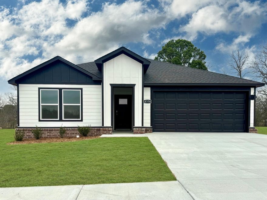 The Cali Floorplan is one of our single-story floorplans featured in Kensington Place community in Bryant, Arkansas. This spacious floor plan includes 4-bedroom, 2-bathroom, and a 2-car garage with an open concept living area, where your kitchen, living, and dining areas blend seamlessly into a space perfect for everyday living and entertaining. These homes feature LVP flooring with carpet in the bedrooms and closets! The kitchen features 36” cabinets, quartz countertops, and stainless-steel appliances. Fabulous open floorplan. The primary bedroom has an en-suite bathroom that features a walk-in closet, and a walk-in shower. Taxes estimated. $420 annual special improvement fee. Special builder 10-year warranty. $75 Transfer fee. Representative photos only and vary as built!