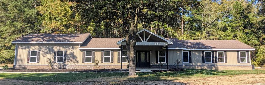 Stunning Renovated Home on 3 Acres Welcome to your dream home! Nestled on three partially wooded acres, this beautifully renovated property offers a perfect blend of modern elegance & serene natural beauty. With every detail thoughtfully updated, you will experience luxury and comfort in every corner. Spacious Living and Entertaining Areas Open Concept Design: The heart of the home is the open concept living, dining, kitchen area. This expansive space is perfect for entertaining, allowing for seamless flow and communication. Gourmet Kitchen: Featuring brand new appliances and ample counter space, the kitchen is a chef’s delight. The adjacent dining area is perfect for hosting intimate dinners or larger gatherings. 3 Bedrooms: Generously sized, each bedroom offers a peaceful retreat with plenty of natural light and storage. 2 and 1/2 Baths: Experience spa-like tranquility in the updated bathrooms, featuring modern fixtures and elegant finishes. Two Bonus Rooms: These flexible spaces can be tailored to your needs, whether you desire a home office, game room, or hobby area.  Impressive Pantry and Laundry: The home includes a s spacious pantry and a well-appointed laundry room.