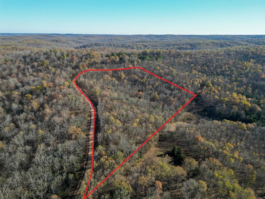 This secluded 12-acre property is a nature lover's dream! Nestled in the base of the Ozark Foothills, this wooded parcel offers endless possibilities for outdoor recreation and relaxation.  Imagine building your dream home on a hilltop, surrounded by high scenic views and the tranquility of nature. With its convenient location outside of city limits, you can escape the hustle and bustle and enjoy the peace and quiet of the countryside. Don't miss this unique opportunity to own a piece of the Ozarks!