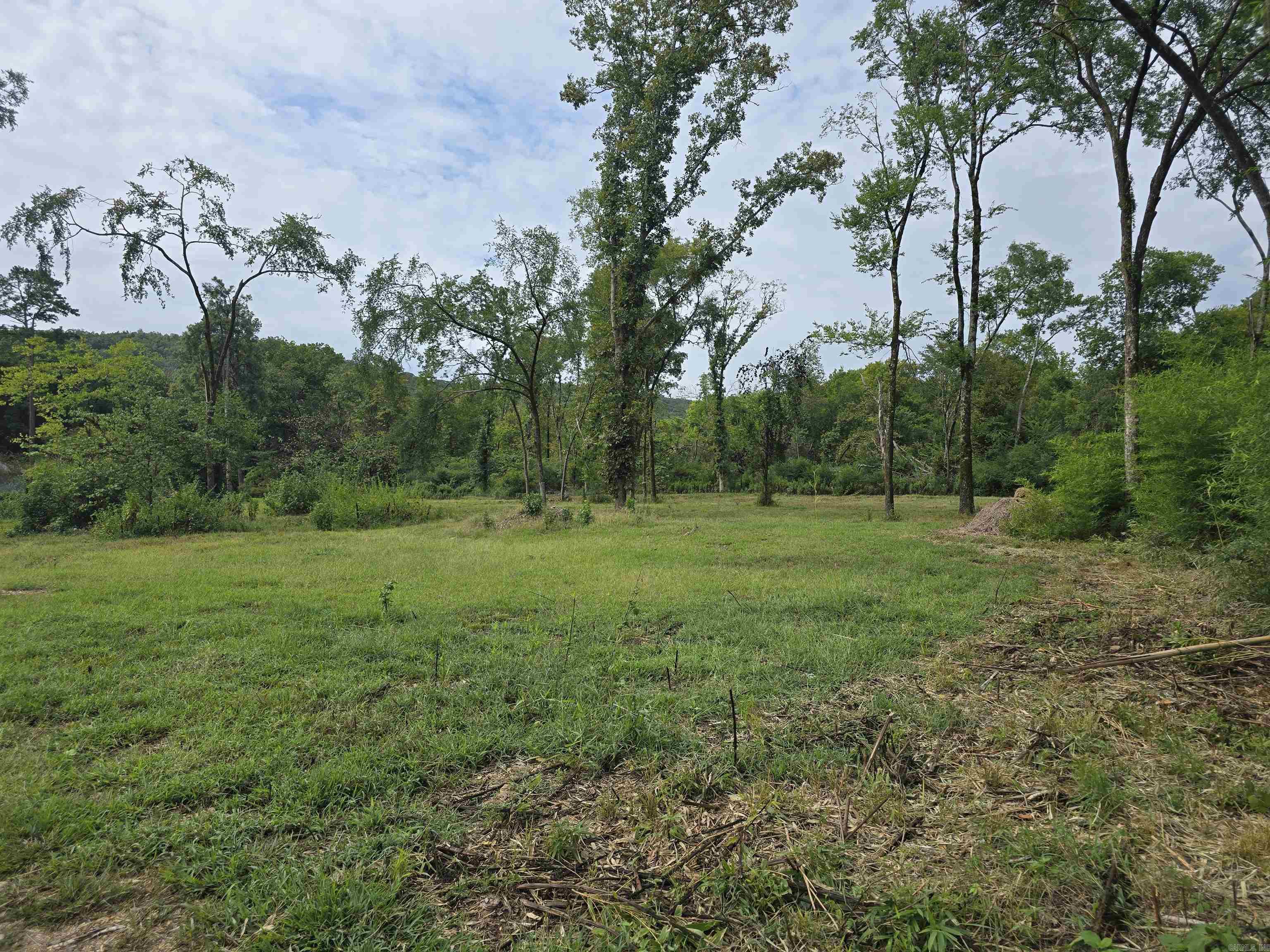 PENDING SURVEY! 3.75+- acres with utilities and a flowing creek in Lake Hamilton School District. NO restrictions!