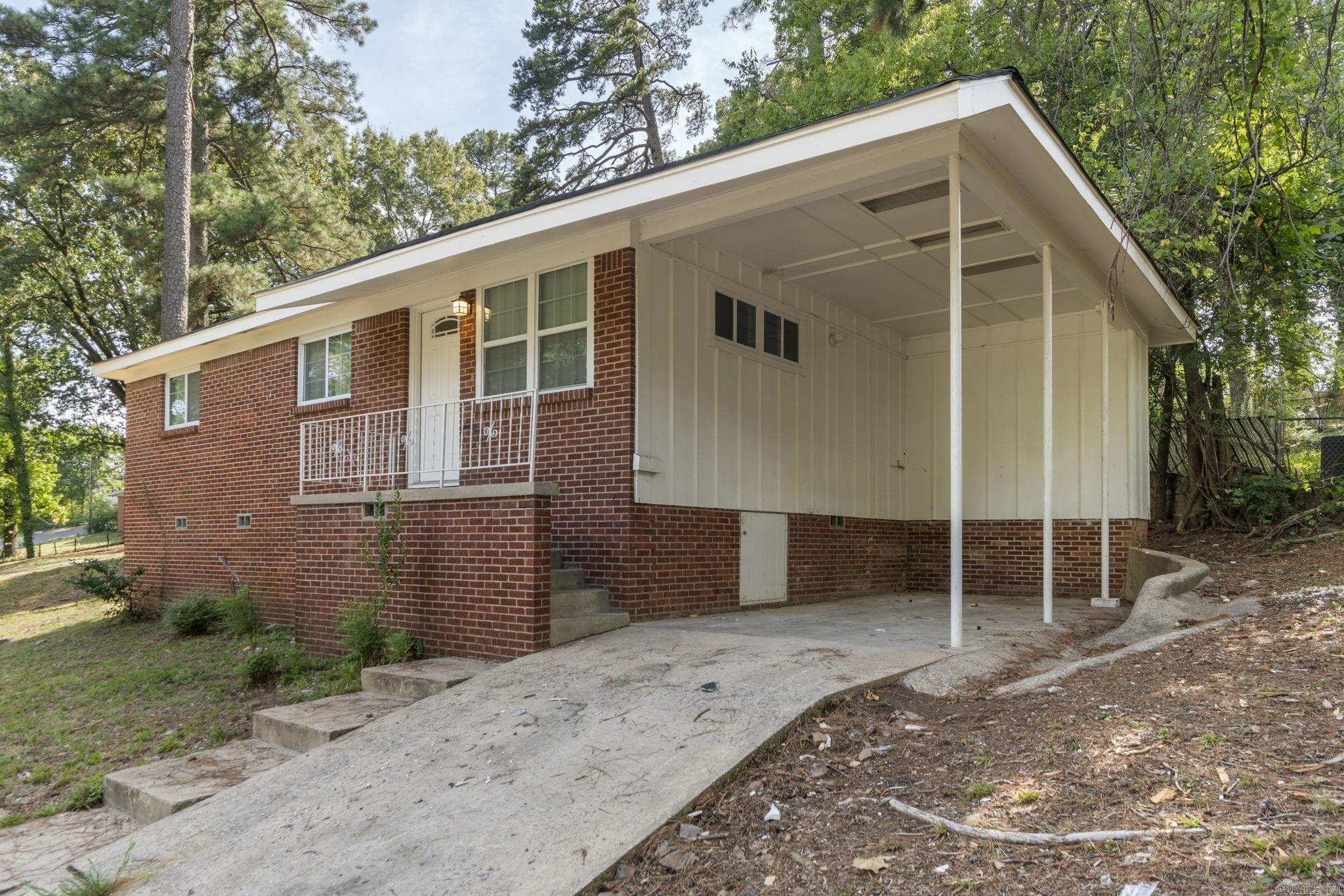 Newly updated 3-bedroom, 1-bath home just minutes from UALR! This property features an open floor plan with new flooring, fresh paint, new fixtures and an updated kitchen and bathroom. Perfect for a student, first-time buyer, or investor, it also offers a carport for covered parking and a convenient location close to shopping, dining, and campus. Close to interstates, hospitals, restaurants and shopping! No seller property disclosure.