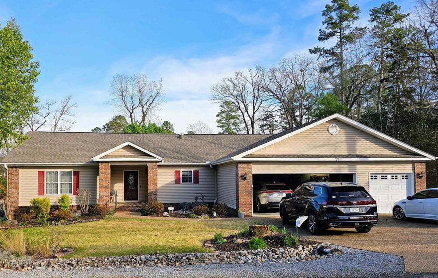 Under Contract before listed.  Nice curb appeal in well maintained Golf Course home located on 9th hole of Isabella Golf Course-Nina rotation. Home is situated on level lot with a 3 car garage.   Features of this open plan include split bedrooms; volume ceilings; spacious master bedroom; granite counters in kitchen; new apppliances in 2021; separate laundry room; and sunroom.  Lots of storage throughout including 7x8 outside storage shed and built in storage cabinetry on both sides of garage.   Roof replaced in 2018.  Heat Pump replaced in 2018.