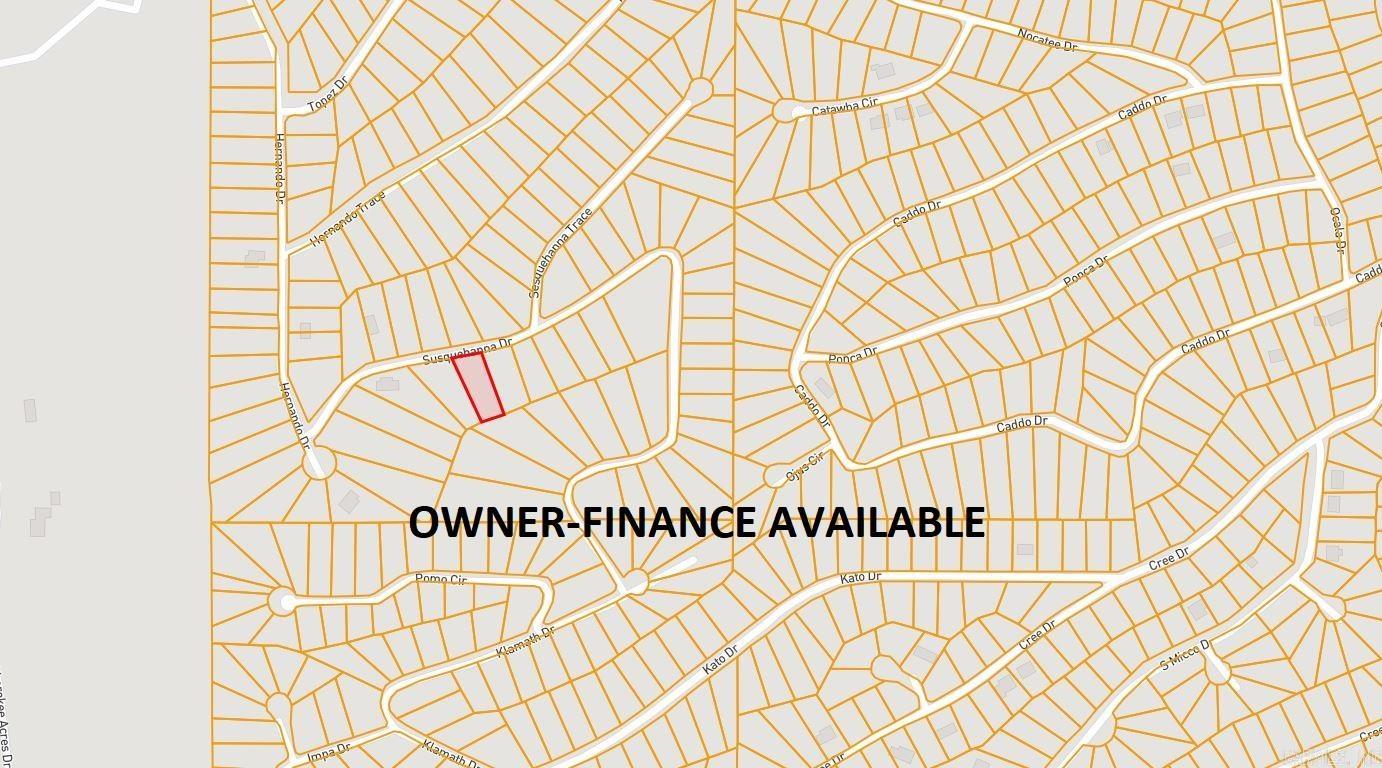Owner-finance for easy terms. Cash buyers can pay by debit or credit card as well. Nice size lot to develop or hold for future value. Public water and electric are available to run to property and will need septic. Owner/agent. Finance is an extra $50 with no interest or prepayment penalty. 5 months at $189 and closing costs are included. Buyer responsible for any/all taxes and lots sold "as-is". Parcel ID# 306-00110-000