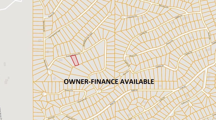 Owner-finance for easy terms. Cash buyers can pay by debit or credit card as well. Nice size lot to develop or hold for future value. Public water and electric are available to run to property and will need septic. Owner/agent. Finance is an extra $50 with no interest or prepayment penalty. 5 months at $189 and closing costs are included. Buyer responsible for any/all taxes and lots sold "as-is".  Parcel ID# 306-00110-000