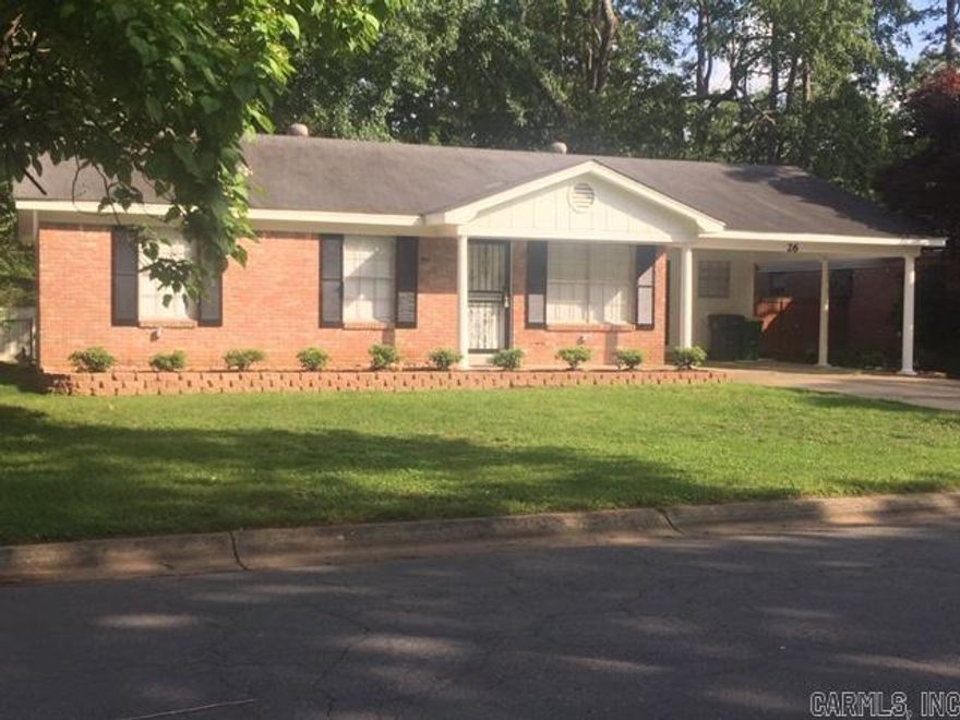 Beautifully restored brick home on a level lot, fenced back yard, screened/covered back porch with new landscaping. This home has an open floor plan, new kitchen with an island, and baths, granite counter tops, new tile work, flooring, completely repainted pale grey with white cabinets and trim. Large laundry room separated from the kitchen. New blinds, light fixtures and stainless steal appliances. Must see to appreciate the quality of restoration.