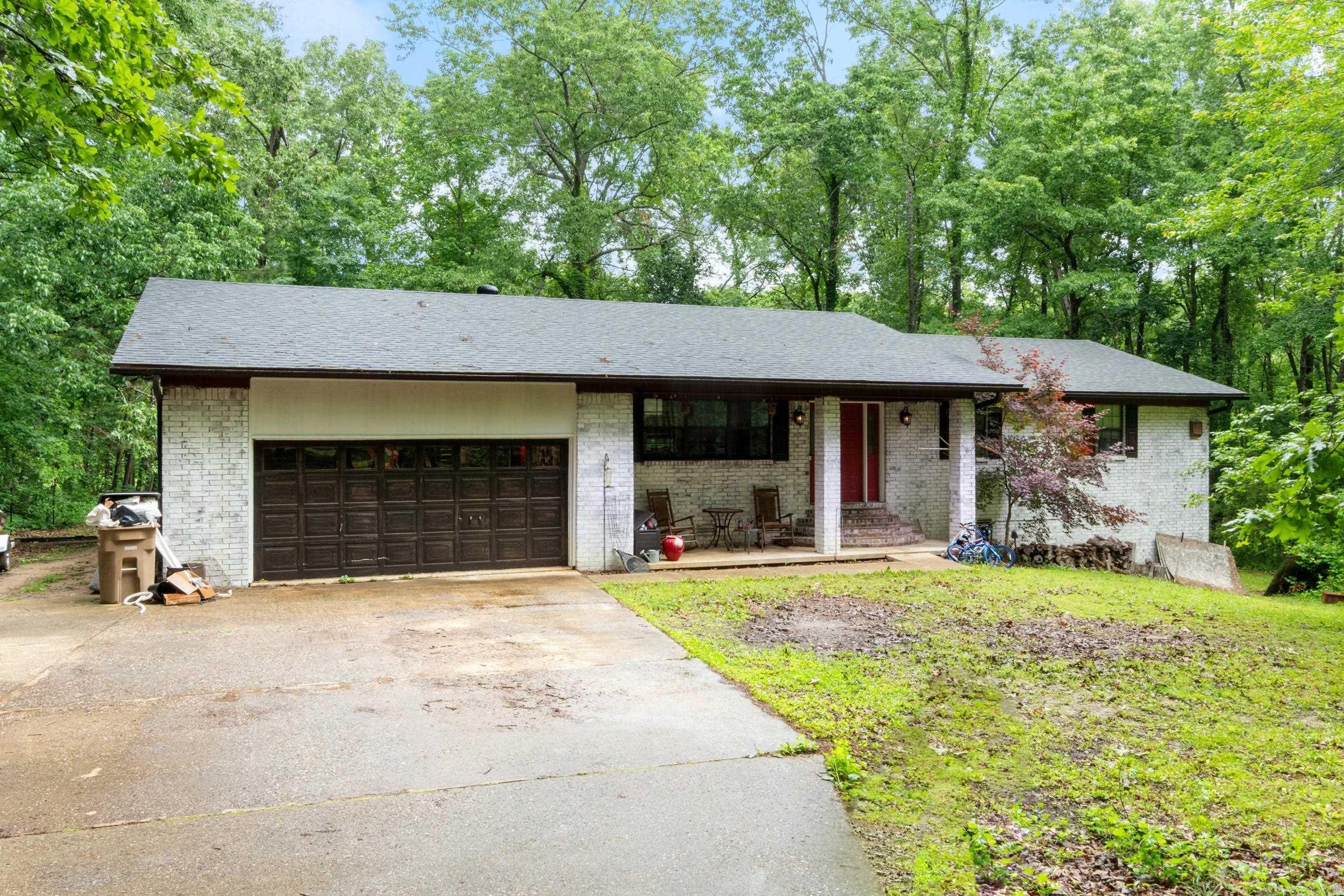 Welcome Home! This 3-bed, 2-bath home is nestled on 2.5 peaceful acres! The property offers the perfect blend of comfort and tranquility with spacious living areas, a fully finished, heated/cooled basement, and plenty of outdoor space to enjoy. Step inside to be greeted by an open floor plan with an inviting living room that flows seamlessly into the dining and kitchen areas. The primary suite is a true offers plenty of room to relax with an en-suite bath for added privacy and convenience. Two additional bedrooms provide plenty of space for family, guests, or a home office, along with a second full bath. The finished basement adds an extra layer of versatility to this home, offering endless possibilities as a family room, game room, or home gym. The climate-controlled space ensures comfort year-round, making it an ideal spot for relaxation or recreation. Outside, the 2.5-acre lot offers plenty of room for gardening, outdoor activities, or a shop. Whether you're looking to enjoy the scenic beauty of your property or create the ultimate outdoor retreat, this home is the perfect setting. Don't miss the opportunity to make this exceptional property yours!