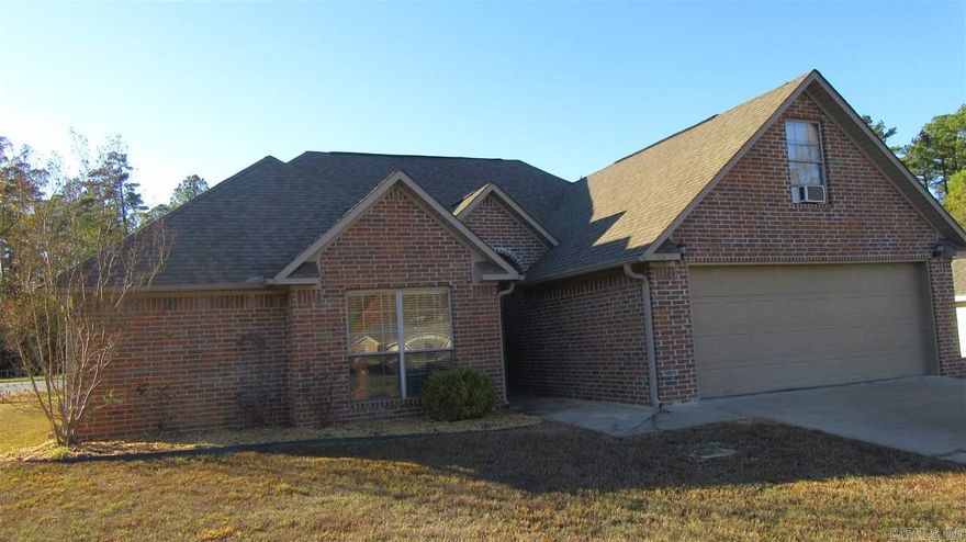 Rare find - 4 Bedrooms - 2 Baths in Saline County in Bauxite Schools! All one level except 4th bedroom or gameroom up. New Roof! Recent upgrades include Hardwood Laminate floors in Great Room, hall and Master Bedroom! Tall Ceiling in Greatroom has Fireplace! Small Privacy fenced in backyard. Nice quiet area just blocks from Bauxite Schools! All Electric! Available Feb. 10th.. Rent is $1425/mo. Whirlpool in Master! Sorry, NO Section 8 or Housing. Call 501-214-8008 to schedule an appointment to see.