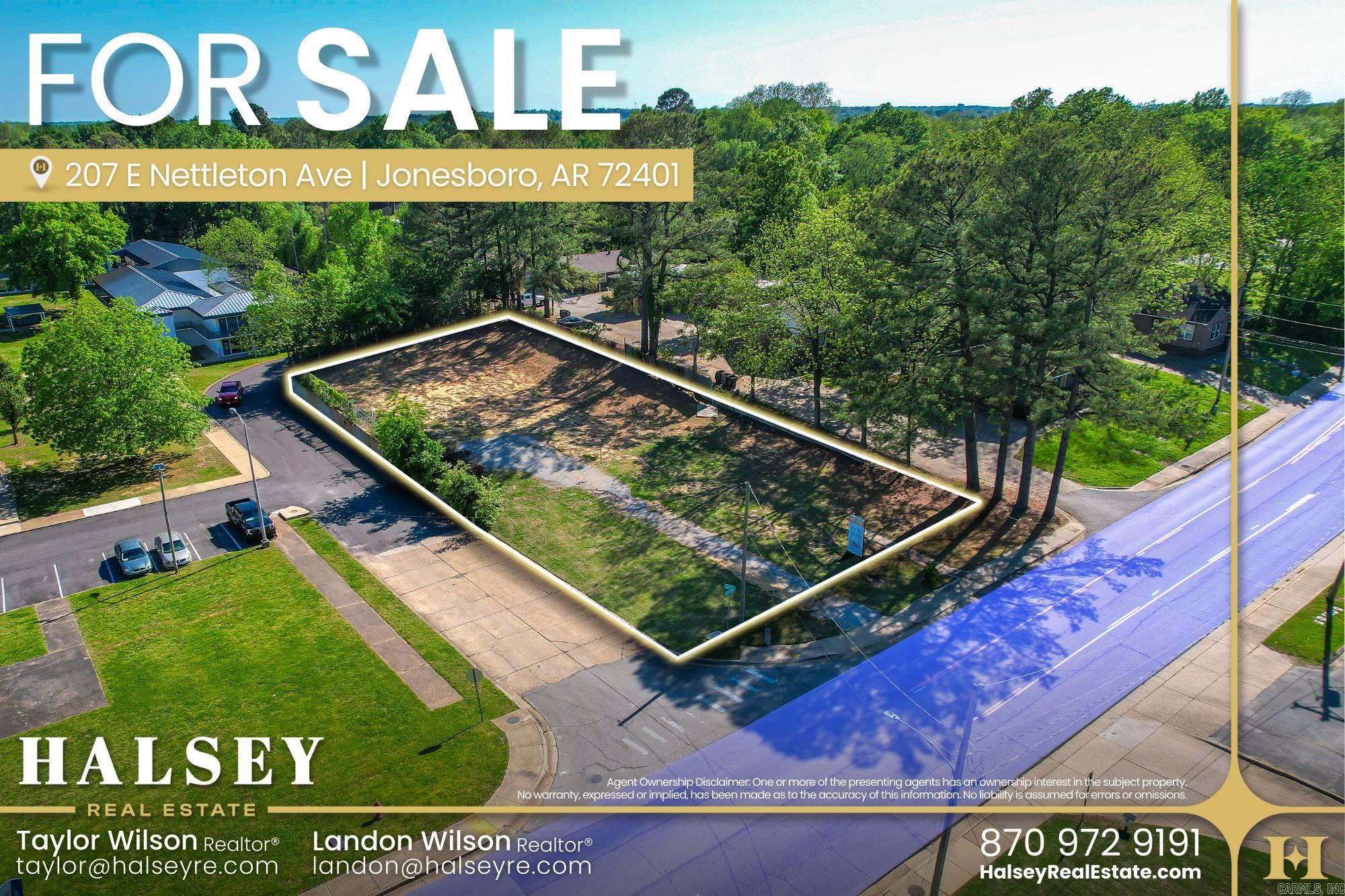 207 E Nettleton Ave presents a prime opportunity for a multifamily development in Jonesboro, AR. Situated in a rapidly growing area with high demand for housing, this lot offers an ideal canvas for multifamily units to meet the needs of the local community. With proximity to key amenities including schools, shopping centers, restaurants, and recreational facilities and convenient access to major transportation routes, it ensures an easy commute for residents. It is zoned for multifamily development, offers flexibility in design and construction, and essential utilities such as water, electricity, and sewage are nearby for easy connection. Jonesboro has experiencing a steady population growth driven by economic growth and educational opportunities, so it has seen an increased demand for multifamily units in particular. Given the demand for multifamily housing and the favorable market conditions, the project presents a promising opportunity for investors seeking attractive returns in the real estate sector.