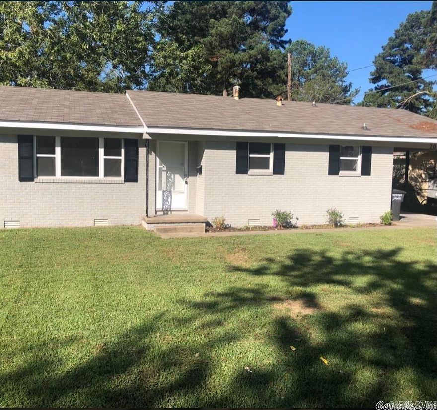 Newly updated 3 bedroom home in Jacksonville! Hardwood floors throughout, fenced in backyard, one car carport. Call Michael for more information 501-454-4552.