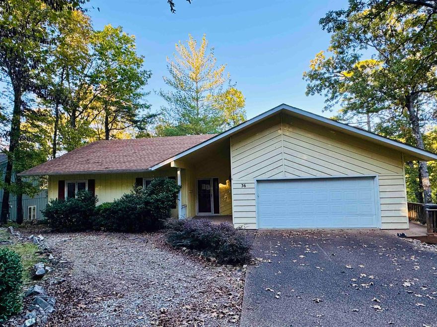 Wonderful lakefront home on beautiful Lake Pineda located within the gated community of Hot Springs Village. Home features 3 bedrooms, 2 full bathrooms, central heat, central cool, attached 2 car garage, fireplace, porch, deck and a partial basement. HUD Case #031-373971, FHA Financing: IN (Insured), Property is sold in as-is condition, no warranties, guarantees or representations.