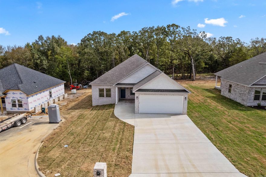 Welcome Home! This 2025 New Construction home will be ready for you very soon! The home is a 4-Bed, 2-Bath Split Floorplan w/an Open Concept. The Living Room and Kitchen are centrally located in the home. The home also boasts a fantastic pantry as well as a pass thru walk in laundry room that also connects to the utility room and master closet/bath area too! The home is an ideal location only 2-3 min from I57/67/167 and the new Pre K complex for Cabot Schools. Once the new road connects this property will also be a short trip to Gametime at the Grounds too!  Presently, the property is a short 8-10 min drive to Greystones Golf Course as well! Builder is offering $7,500 Buyers Concession with Full Price Offer. Let's discuss and see what we can make happen! See Agent Remarks.