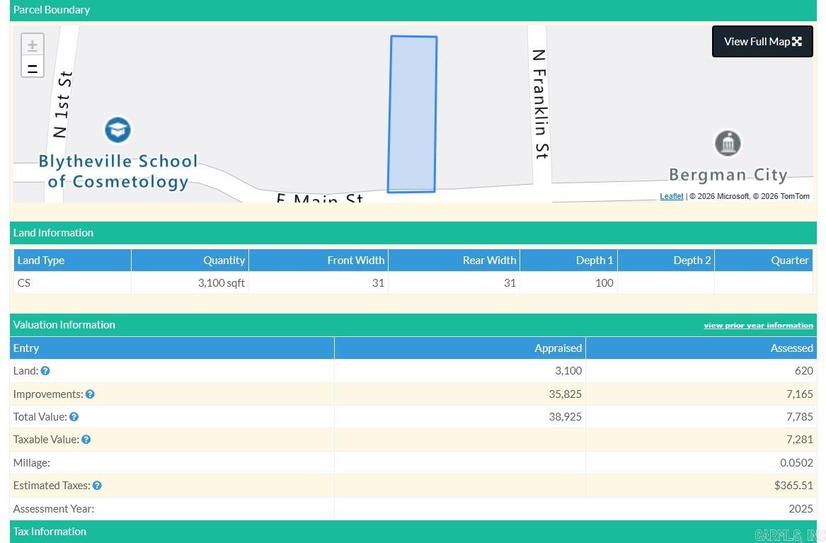 Main image without alt text