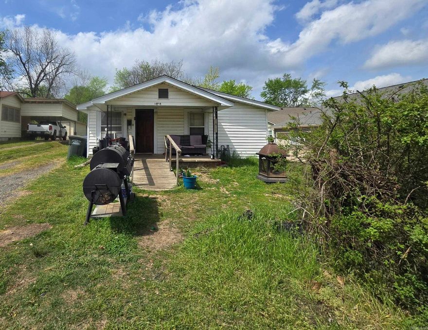 Calling all cash buyers and savvy investors — this is the opportunity you've been waiting for. Located just minutes from downtown Conway, this home is being sold strictly as-is and is priced to move.  Sitting on a 50x145 lot, the property features 2 bedrooms, 1.5 bathrooms, and 1,196 square feet of living space, plus a storm shelter on site. A tenant is currently in place, giving you immediate cash flow from day one while you plan your next move.