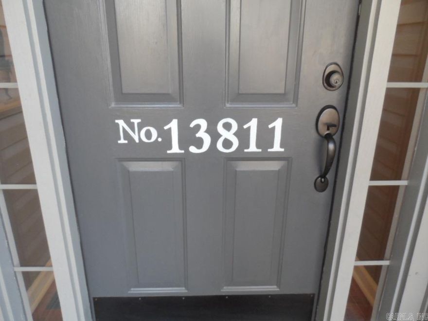 Great updates-granite counter tops & butcher block island; stainless appliances, 20" floor tiles, convection oven, built-in microwave; sink in laundry room; Wood floors in entry, Office, dining room, greatroom & hallway;terrific storage space-2 closets in each upstairs br; large walk-in attic; 20x20 slab under the house; all lighting & bath fixtures updated; MBR on the main level, big walk-in closet; custom deck; coat closets at entry &  garage; office offers french doors & vaulted ceiling; sprinkler system