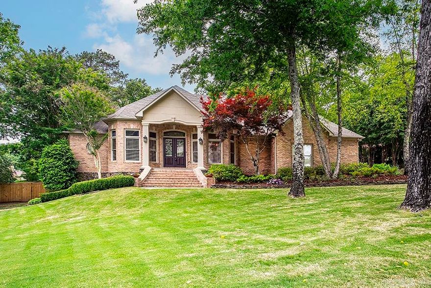 Welcome to this stunning home on an oversized lot in LaMarche! It lives like a one level and has been meticulously maintained offering an easy lifestyle! The main level features a gracious entry flanked by a formal dining room with soaring ceilings, custom millwork, & site-finished wood floors and leads to a lovely living room that showcases a view of the lovely back yard & pool. The primary suite is spacious and features a bay window and en suite bath that has been beautifully remodeled with tasteful quartzite, abundant cabinetry, soaking tub, & large shower. An additional main level bedroom also functions beautifully as an office! The chef’s kitchen has been outfitted with top tier appliances & a large breakfast bar as well as an eating area. And it is open to the den, providing a great flow for entertaining! The second level features two additional bedrooms, a third full bath, & a common area. The backyard is very private and filled with greenery & flowering plants that surround a refreshing saltwater pool. Agents see documents for extensive list of updates.