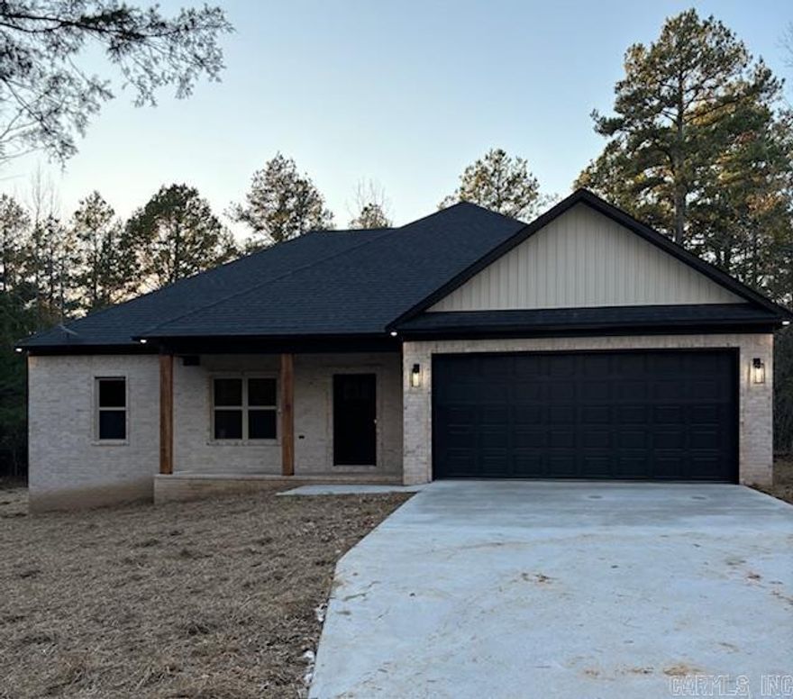 New Construction on over 3 acres! This lot is deep and mostly wooded. Wilderness Road has very few homes and very little traffic. This home will have luxury vinyl throughout. Black handles, lighting and plumbing fixtures. Black stainless steel appliances. White cabinets. White quartz on the kitchen countertops.  Nice deck on the back to enjoy the wildlife sure to be seen in the yard.