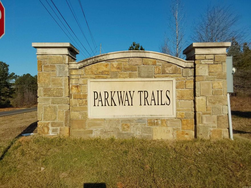 Discover the Estates at Parkway Trails, a beautiful new subdivision in Saline County, located within sought-after Bryant School District. Build your dream home on spacious acreage lots and enjoy the exciting future of this community! Planned and current amenities include a pavilion, pickleball court, basketball courts, and picnic areas perfect for outdoor gatherings. Don’t miss the chance to be part of this exceptional neighborhood!