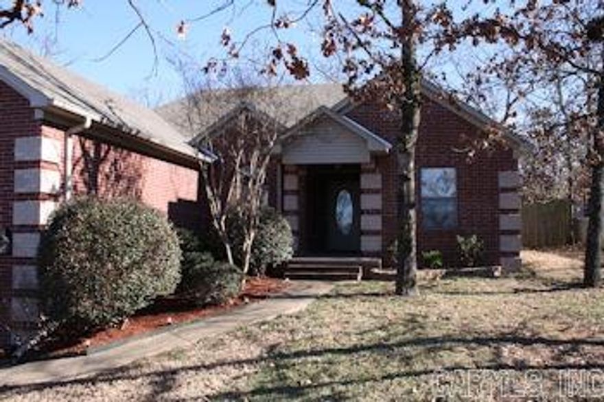 This beautiful home features an open design in the kitchen/living/dining areas. The living room is wired for surround sound (system remains) and features a gas  fireplace, patio access, and tray ceiling. The breakfast area features a bay window looking out to the large, private back yard and a laundry room that includes plenty of cabinet space and access to the extra deep garage. Programmable thermostat, 2" blinds, landscape lighting, all new carpet added within the last year and 400sf of floored attic.