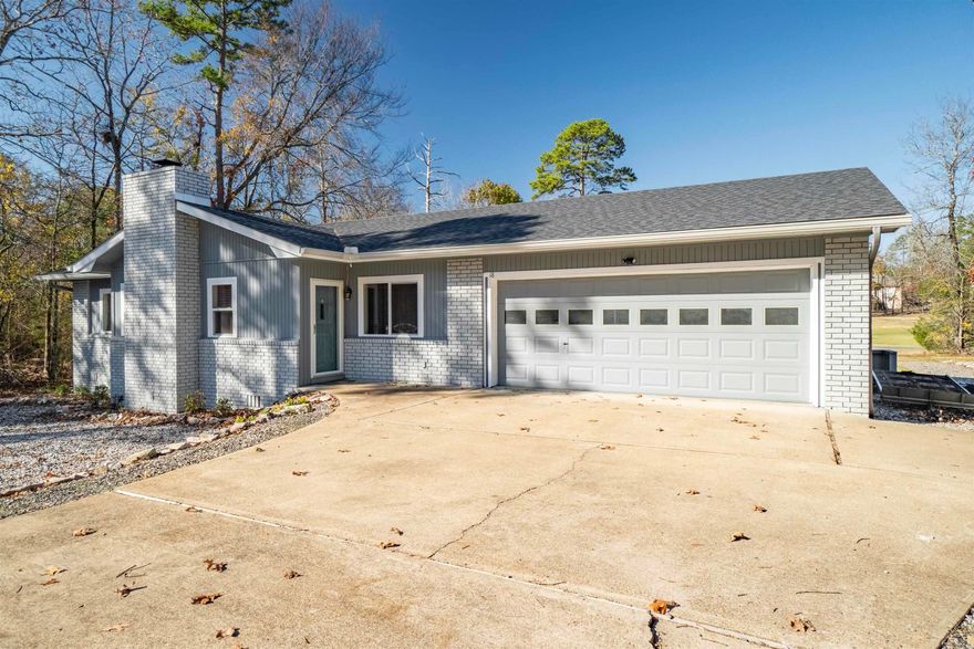 Welcome to this great Balboa Golf Front Ranch Home on a beautiful level lot. It is a move in ready stair free home with 3 bedrooms, 2 bathrooms, an Arkansas room, a deck, and a 2-car garage.  Updates in 2023 include; new roof with gutters and skylights, master bath remodel, new flooring, appliances, and crawl apace insulation.  New windows & exterior doors in 2020.   Additionally, the home has been freshly painted inside and out.  Home is located near lake Balboa, and the Danville member's gate.  Enjoy all the amenities of Hot Springs Village.  A recent appraisal available.