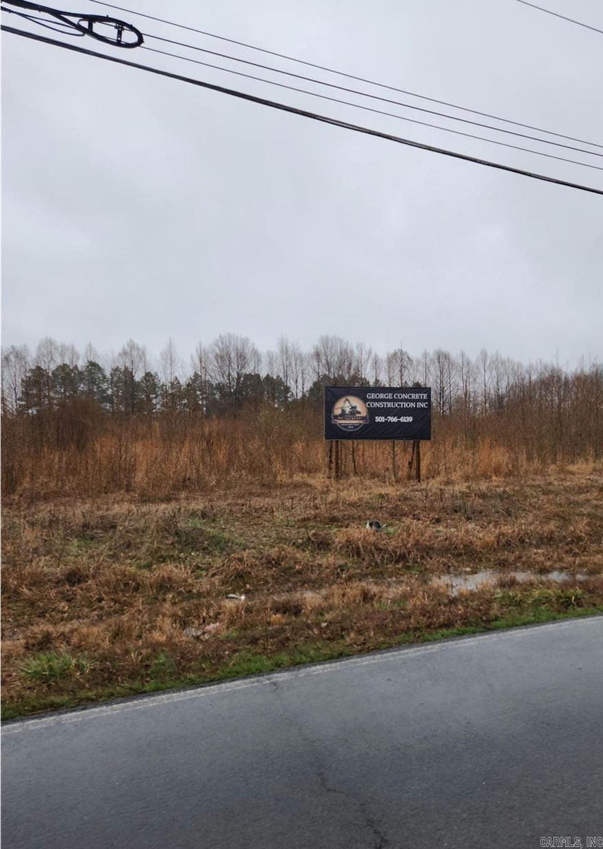 Don't miss this one!! 3 Acres on corner lot, Enjoy this rural land in the Cabot Public School District.