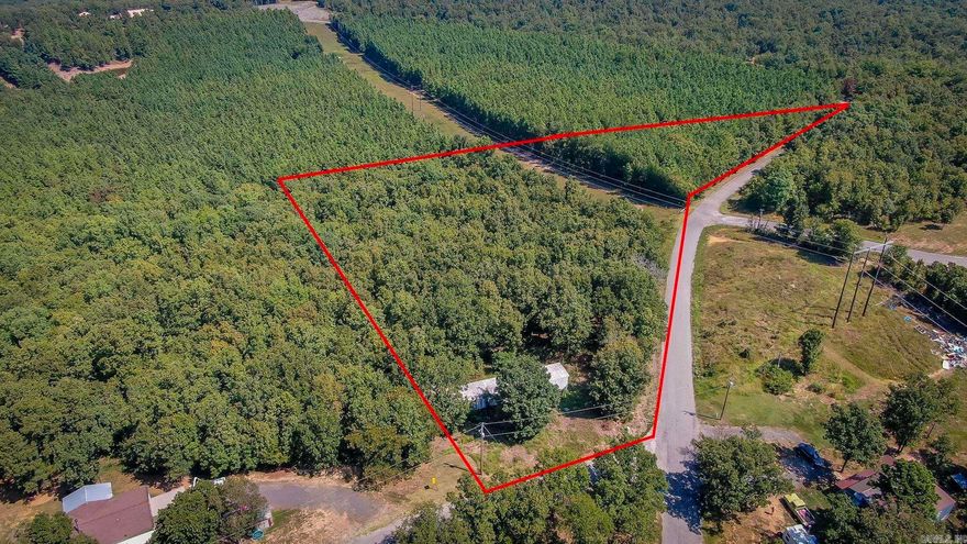 Nice lot with a little work and clearing you could have some nice mountain views. Old mobile has no value. Power is at the road and you will need to drill your own well for water. No restrictions. Fronts Beryl Road and Allen Drive.