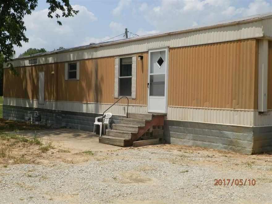 Two bedroom, one bath mobile home. No pets. Owner pays water bill. Tenant is responsible for paying all other utilities. Interested persons must apply with Property Manager. Application required. Application fee.