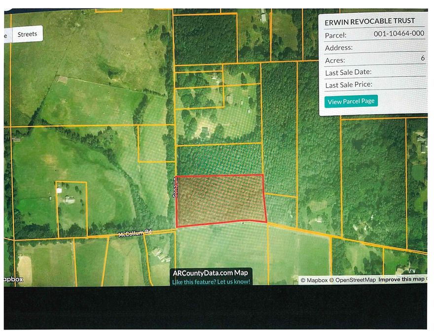 A great place to build your home. 3 Miles to the the golf course. The Property is tree covered, now. The taxes will go up with a new purchaser.