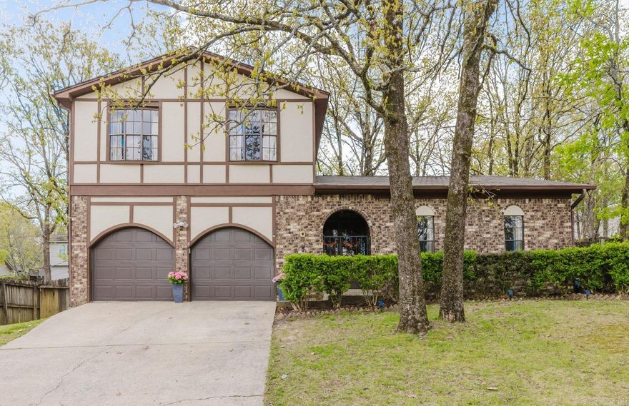 Perfect home tucked away on a quiet cul-de-sac—move-in ready with extensive 2023 updates! Enjoy new roof, zoned HVAC, LVP flooring, updated kitchen with new countertops and stainless appliances. The home offers a flexible layout with a large den featuring a wood-burning fireplace and cathedral ceiling, plus formal dining, breakfast area, and bonus flex space for office, bedroom, or hobbies. Upstairs includes 3 spacious bedrooms with new carpet and updated baths. Relax in the beautifully landscaped backyard with patio—ideal for entertaining!