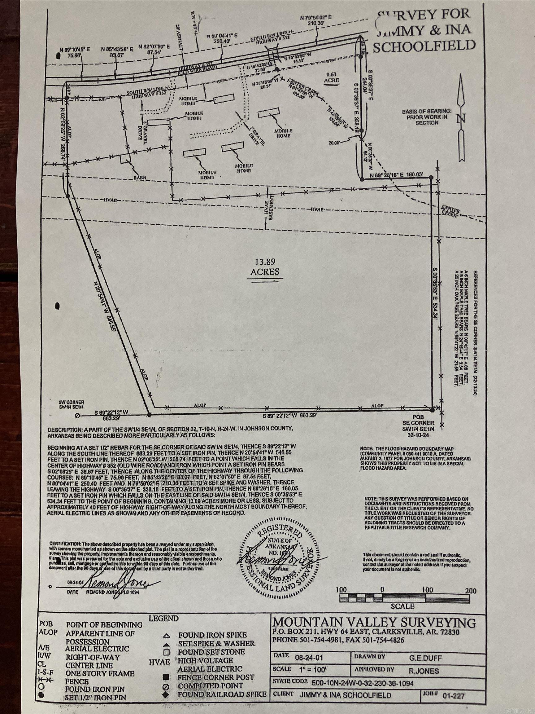 Metes & Bounds - Residential