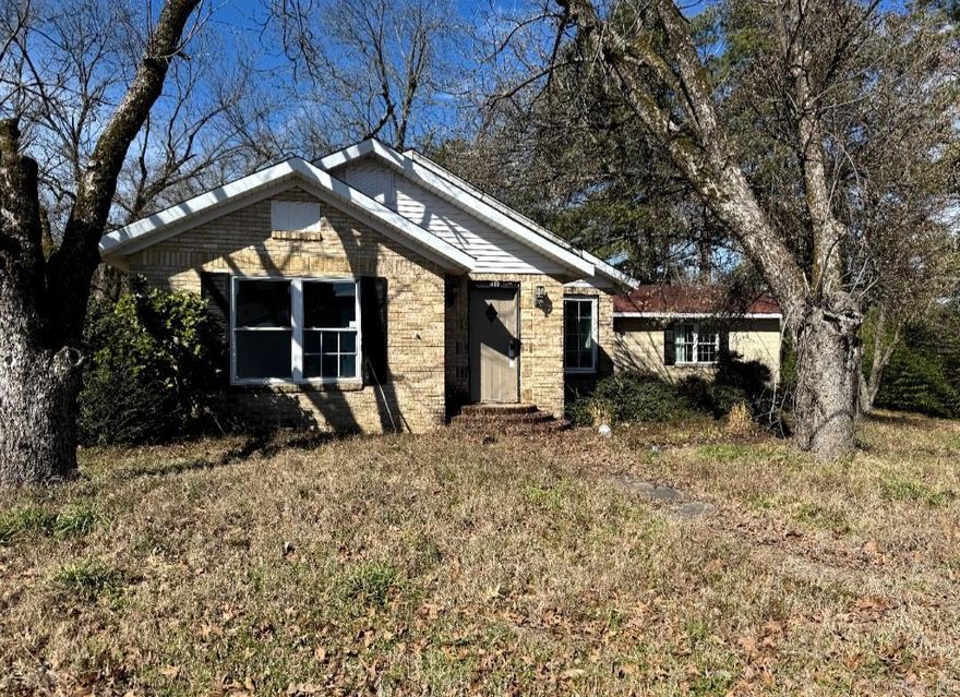 Great home for investors!  This property would be a great candidate for an FHA 203k rehab loan to replace incomplete baths and cosmetic upgrading.  Property being sold as.  Utilities can be turned on by buyer after closing.