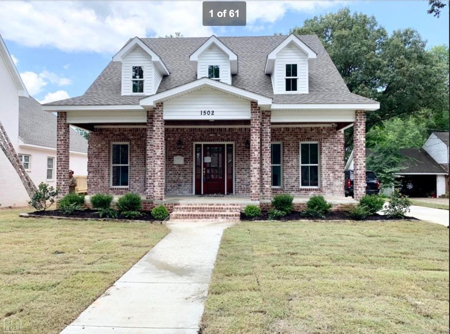 4 bed 3 bath all brick home