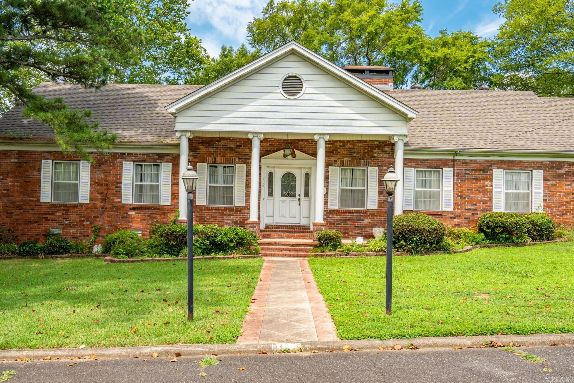 Location, Location, Location! This large family home is situated on a corner double lot with almost an acre in town! Numerous updates throughout. The open floor plan is perfect for large family gatherings, movie night with friends or a formal dinner party in the separate dining room. The living room is centered around a large fireplace with gas and vents. Granite counters and updated appliances and tons of storage. Mature fruit trees, a tennis court and 2 car garage mean you can live the good life in town with the peace and space of the country. Now let's get you moved in before school starts! Call today for your private tour.