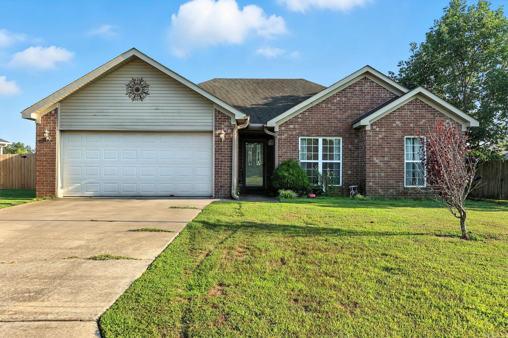 Located in the Cabot School District and eligible for RD (Rural Development) financing! This home boast of an oversized living room with a spacious kitchen for cooking and entertaining. Primary bedroom is apart from 2 guess bedrooms. Large fenced in backyard great for pets and or entertainment also!! Don't miss out on this amazing opportunity to own this Home!!