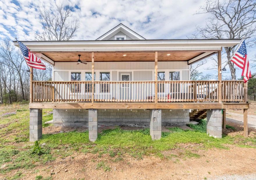 Welcome to Tiny Town - If you are looking to down-size for retirement or smaller space, this gorgeous 2 bed / 2 bath built in 2024, 980 Sq Ft is a part of a 16 Lot development that is the perfect place to call home. This home provides an open concept that is perfect for entertainment, easy & stress-free maintenance, small yard, great location, close to town, country living, Great Retirement Home, all appliances convey including W/D. Nice tongue and groove ceiling providing you the modern rustic feel.  There is a Bill of Assurance in process to cover the responsibility of shared septic. Lot 9 and Lot 16 will share a septic. Lot 16 is available for purchase.