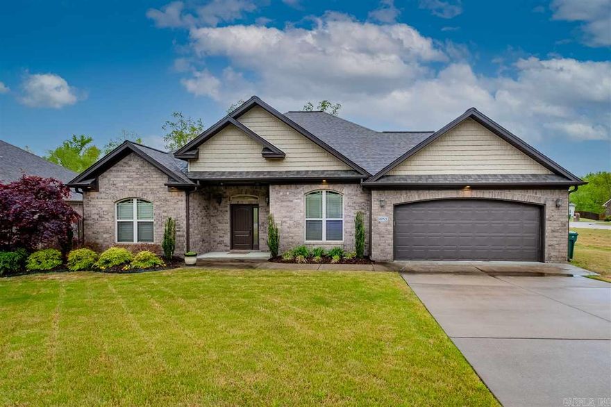 Beautiful 1 level 4BD/2BA split floor plan home, behind the gates of Lochridge Estates. Home features include: greatroom with gas log fireplace, Dinning room, breakfast area, nicely appointed kitchen with custom cabinets, stainless steel appliances and solid surface counter tops. Main bedroom has 2 walk in closets, jetted tub and stand up shower. Generator does convey with property. Agents please read agent remarks.